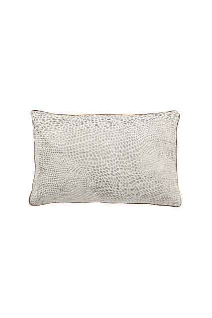 Nalu Nicole Scherzinger 'Glow' Woven Cushion in Stone - Size: 40 cm x 60 cm - image 1
