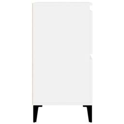 Berkfield Home Sideboard White 60x35x70 cm Engineered Wood - Size: 60 x 35 x 70 cm - thumbnail 7