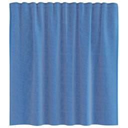Berkfield Home Voile Curtains with Rod Pockets 2 pcs Royal Blue - thumbnail 4