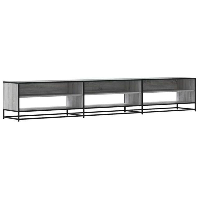 Berkfield Home TV Cabinet Grey Sonoma 270x40x46 cm Engineered Wood - Size: 270 x 40 x 46 cm - image 1