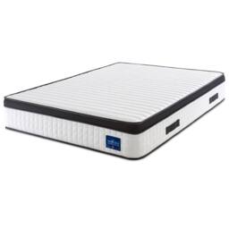 Bedzonline 5FT King Memory Foam Pocket Spring Mattress with 3D Breathable Knitted Fabric & Airy Mesh in Black - thumbnail 4