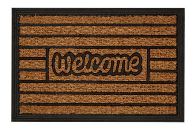 Orsina Filta Welcome Coir Panama Doormat in Natural - Size: 100 cm diameter - image 1