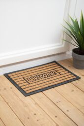Orsina Filta Welcome Coir Panama Doormat in Natural - Size: 100 cm diameter - thumbnail 2