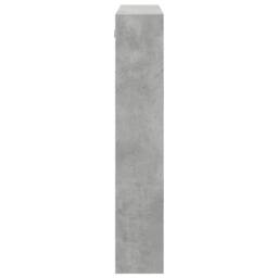Berkfield Home Wall Cabinet Concrete Grey 80x15x80 cm Engineered Wood - Size: 80 x 15 x 80 cm - thumbnail 5
