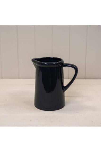 KDMD Large Midnight Blue Ceramic Jug in Dark Blue - image 1