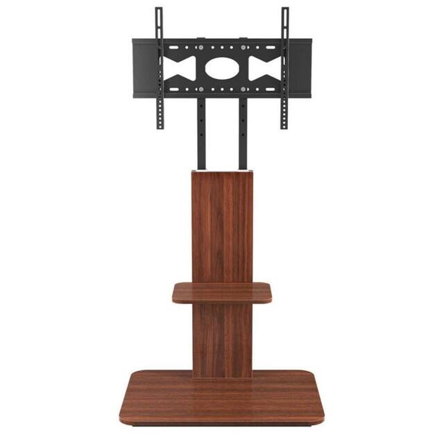 Nordara Heavy Duty TV Floor Stand in Brown - Size: 100 cm x 100 cm - image 1