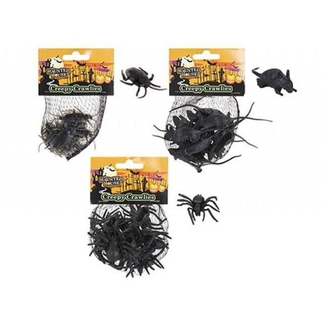 Haunted House Creepy Crawlies Set 12 Piece (Styles Vary)