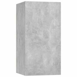 Berkfield Home TV Cabinet Concrete Grey 30.5x30x60 cm Engineered Wood - thumbnail 3