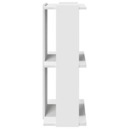 Berkfield Home Elegant Bookcase 3-Tier White 60x30x80 cm Engineered Wood - Size: 60 x 30 x 80 cm - thumbnail 5