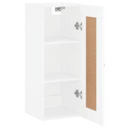 Berkfield Home Wall Mounted Cabinet White 34.5x34x90 cm Engineered Wood - thumbnail 6