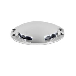 Netlighting Keenan LED FourWay Outdoor Wall Floor Light Nickel IP67 in Grey - thumbnail 1