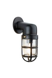 Industville Bulkhead Outdoor & Bathroom Sconce Wall Light - 12 Inch in Black - thumbnail 3
