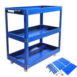 SPETLEK BLUE Tool Storage Heavy Duty Garage Trolley - Size: 0.6m2 - thumbnail 3