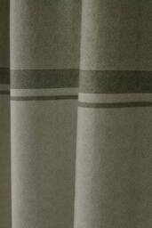 Catherine Lansfield 'Melville' Lined Eyelet Curtains in Green - Size: 168 cm width x 137 cm drop - thumbnail 3