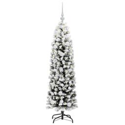 Berkfield Home Artificial Christmas Tree with 150 LEDs with Stand Green 150 cm - thumbnail 3