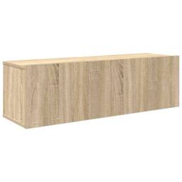 Berkfield Home Classic 4 Piece TV Cabinet Set Sonoma Oak Engineered Wood in Light Tan - thumbnail 6