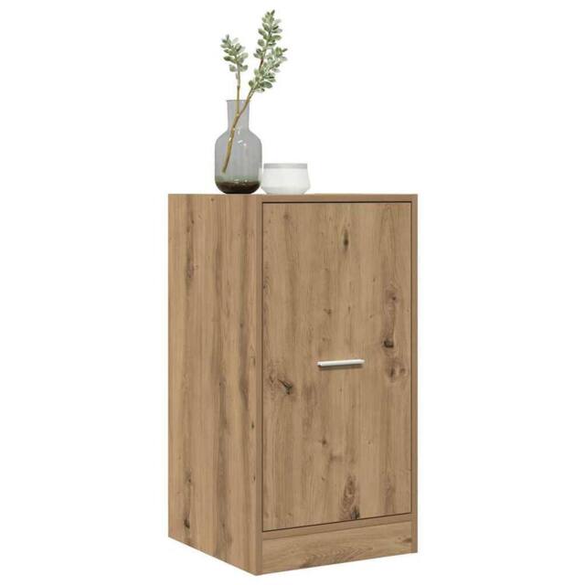 Berkfield Home Elegant Apothecary Cabinet Artisian Oak 40x41x77.5 cm Engineered Wood in Brown - image 1