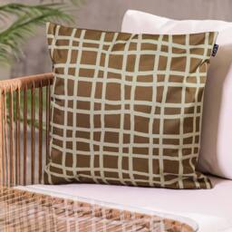 icon 4 Pack Cushion 43x43cm Mark Making, Chocolate - Size: 43x43 cm - thumbnail 2