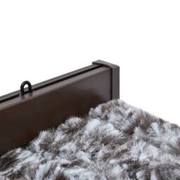 Berkfield Home Insect Curtain Brown & Beige 56x185 cm Chenille - thumbnail 4