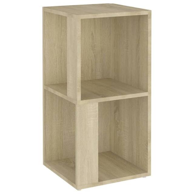 Berkfield Home Corner Cabinet Sonoma Oak 33x33x67 cm Engineered Wood in Light Brown - Size: 33 x 33 x 67 cm - image 1