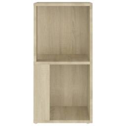 Berkfield Home Corner Cabinet Sonoma Oak 33x33x67 cm Engineered Wood in Light Brown - Size: 33 x 33 x 67 cm - thumbnail 5