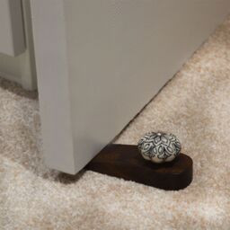 Nicola Spring Traditional Vintage Wooden Door Wedge Stop - thumbnail 5