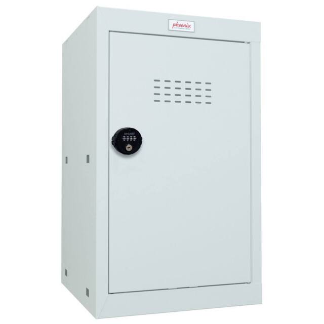 Phoenix Safe Company Size 3 Light Grey Cube Locker with Combination Lock, CL0644GGC, 87L - Size: 600mm - image 1