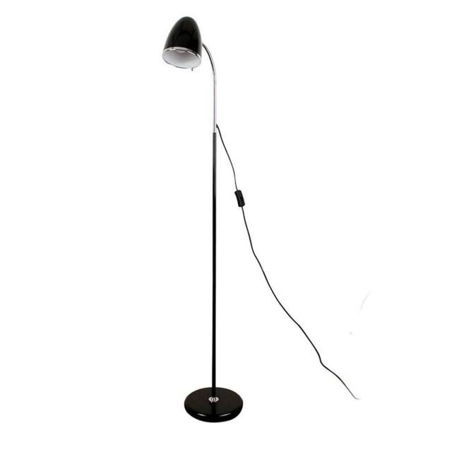 SPETLEK Black Floor Lamp Base Reading Bedroom Living Room Adjustable Light - image 1