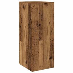 Berkfield Home Storage Cabinet Old Wood 40x45x103.5 cm Engineered Wood in Brown - thumbnail 7