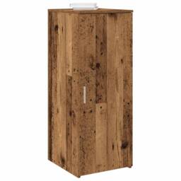Berkfield Home Storage Cabinet Old Wood 40x45x103.5 cm Engineered Wood in Brown - thumbnail 2