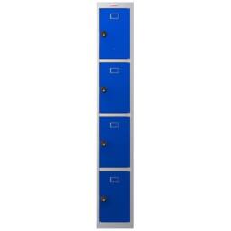 Phoenix Safe Company Personal Locker Grey/Blue with Combination Lock, PL1430GBC, 60.5L in Blue - Size: 180 cm x 100 cm - thumbnail 3