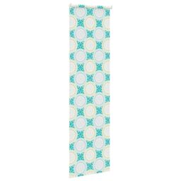 Berkfield Home Shower Roller Blind 80x240 cm Fabric Width 76 cm in Blue - thumbnail 4