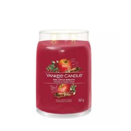YANKEE CANDLE Signature Red Apple Wreath Large Jar Red 567g - thumbnail 2