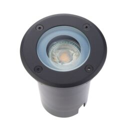 Netlighting Pillar Outdoor Recessed Ground Light Clear Glass IP65 - thumbnail 3