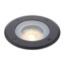 Netlighting Pillar Outdoor Recessed Ground Light Clear Glass IP65 - thumbnail 5