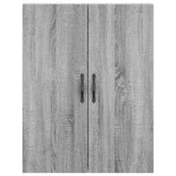 Berkfield Home Highboard Grey Sonoma 69.5x34x180 cm Engineered Wood - thumbnail 6