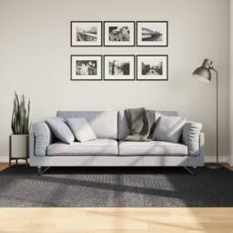 Berkfield Home Rug IZA Short Pile Scandinavian Look Anthracite 160x230 cm in Dark Grey - Size: Medium - thumbnail 2