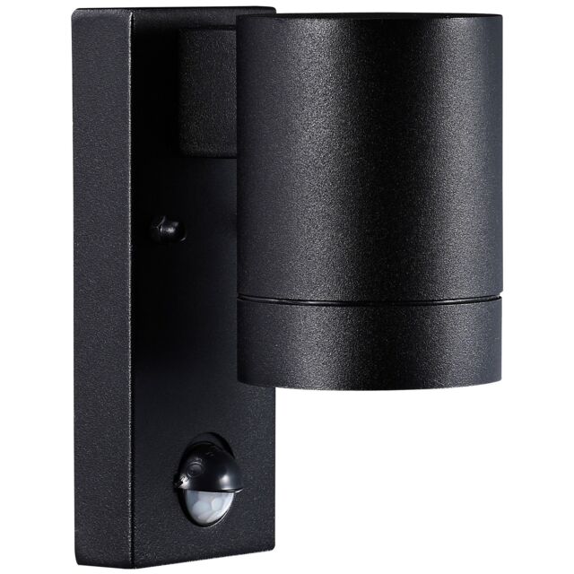 Nordlux Modern Outdoor Wall Light Black Metal GU10 Weatherproof - Mains Powered, IP54 - image 1