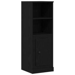 Berkfield Home Highboard Black Oak 132x35, 5x103, 5 cm Engineered Wood - thumbnail 6