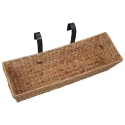 Berkfield Home Garden Planters 2 pcs Water Hyacinth in Brown - thumbnail 5