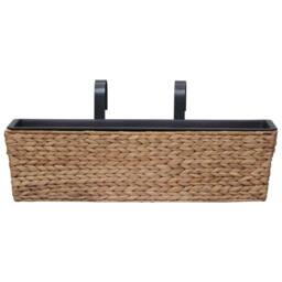 Berkfield Home Garden Planters 2 pcs Water Hyacinth in Brown - thumbnail 6