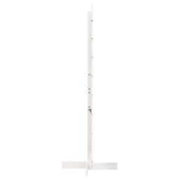 Berkfield Home Wooden Christmas Tree for Decoration White 150 cm Solid Wood Pine - thumbnail 4