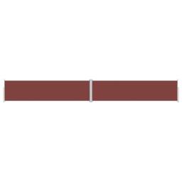Berkfield Home Retractable Side Awning Brown 160x1200 cm in Burgundy - thumbnail 2