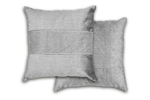 New Edge Blinds Melia Cushion Cover in Grey - Size: 43 cm x 43 cm - image 1