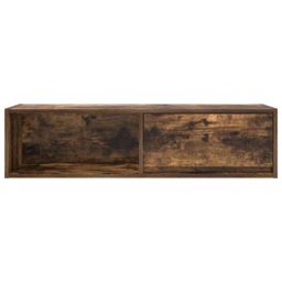 Berkfield Home TV Cabinets 2 pcs Smoked Oak 100x31x25.5 cm Engineered Wood in Brown - thumbnail 7