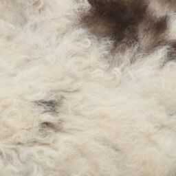 Berkfield Home Sheep Leather Mixed Colour 70x100 cm - thumbnail 2