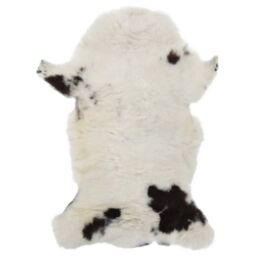 Berkfield Home Sheep Leather Mixed Colour 70x100 cm - thumbnail 6
