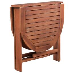Berkfield Home Garden Table 120x70x74 cm Solid Acacia Wood in Brown - Size: 120 x 70 x 74 cm - thumbnail 5