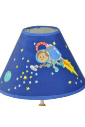 Teamson Kids Fantasy Fields Outer Space Bedside Led Night Light Table Lamp in Blue - thumbnail 2