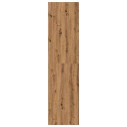Berkfield Home Wardrobe Artisian Oak 30x50x200 cm Engineered Wood in Brown - Size: 30 x 50 x 200 cm - thumbnail 6